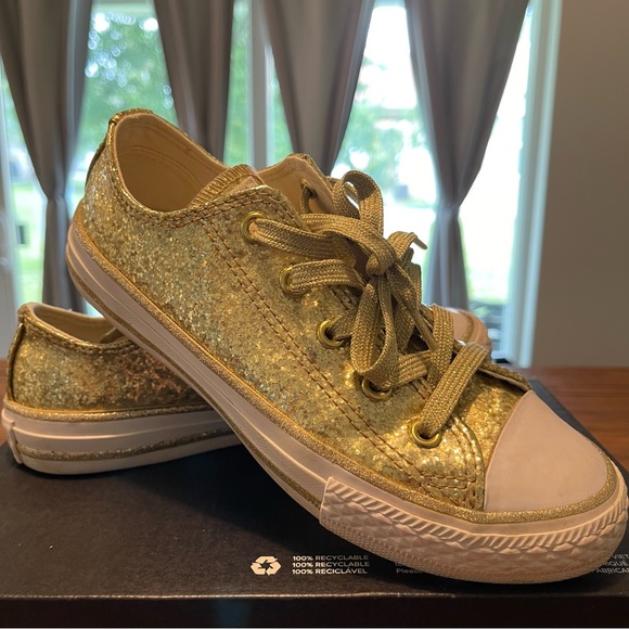 Youth Converse Light Gold - Picture 1 of 9